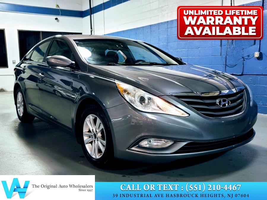 2013 Hyundai Sonata 4dr Sdn 2.4L Auto GLS, available for sale in Hasbrouck Heights, New Jersey | AW Auto & Truck Wholesalers, Inc. Hasbrouck Heights, New Jersey