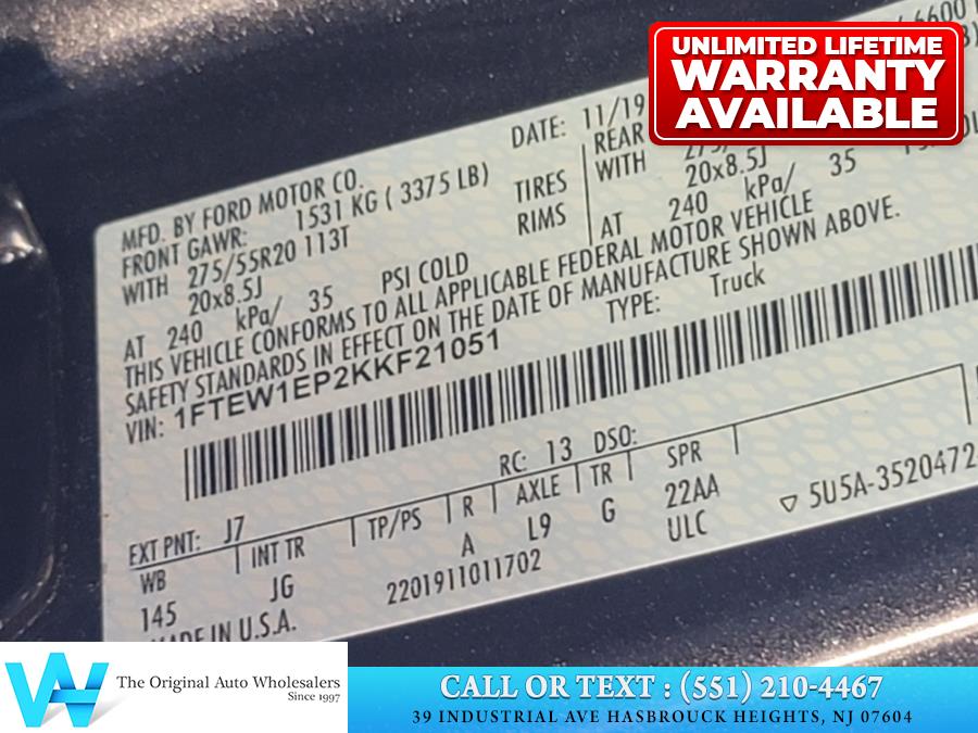 2019 Ford F-150 XL 4WD SuperCrew 5.5'' Box, available for sale in Hasbrouck Heights, New Jersey | AW Auto & Truck Wholesalers, Inc. Hasbrouck Heights, New Jersey 2019 Ford F-150 XL 4WD SuperCrew 5.5'' Box, available for sale in Hasbrouck Heights, New Jersey | AW Auto & Truck Wholesalers, Inc. Hasbrouck Heights, New Jersey