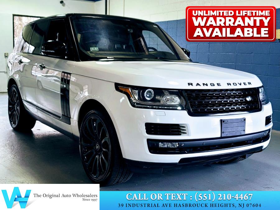 2015 Land Rover Range Rover 4WD 4dr Supercharged, available for sale in Lodi, New Jersey | AW Auto & Truck Wholesalers, Inc. Lodi, New Jersey