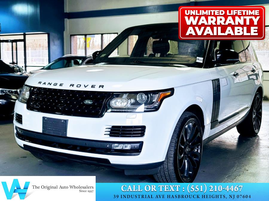 2015 Land Rover Range Rover 4WD 4dr Supercharged, available for sale in Hasbrouck Heights, New Jersey | AW Auto & Truck Wholesalers, Inc. Hasbrouck Heights, New Jersey 2015 Land Rover Range Rover 4WD 4dr Supercharged, available for sale in Hasbrouck Heights, New Jersey | AW Auto & Truck Wholesalers, Inc. Hasbrouck Heights, New Jersey