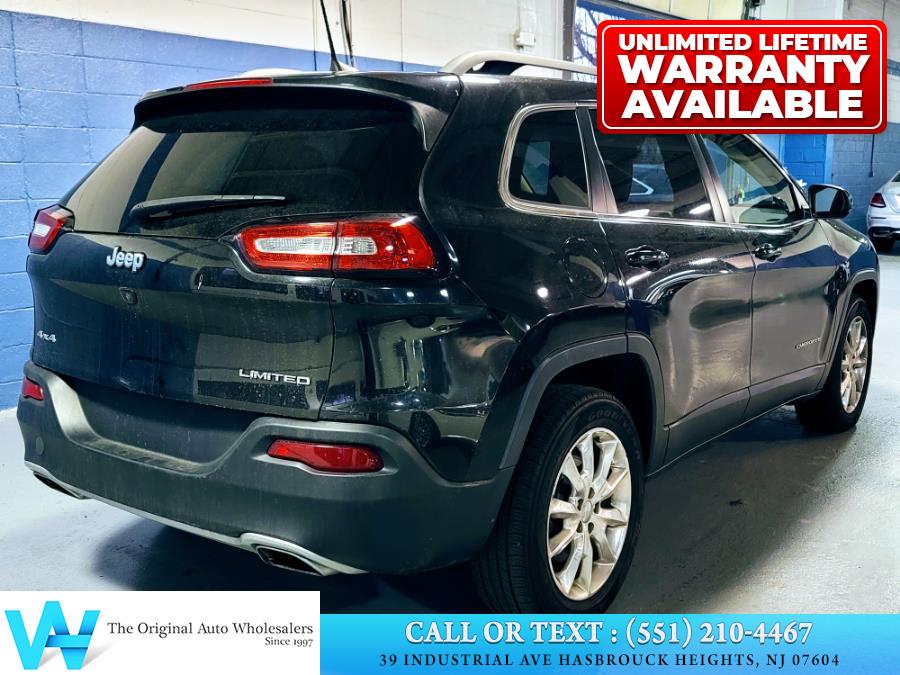 2016 Jeep Cherokee 4WD 4dr Limited, available for sale in Hasbrouck Heights, New Jersey | AW Auto & Truck Wholesalers, Inc. Hasbrouck Heights, New Jersey 2016 Jeep Cherokee 4WD 4dr Limited, available for sale in Hasbrouck Heights, New Jersey | AW Auto & Truck Wholesalers, Inc. Hasbrouck Heights, New Jersey