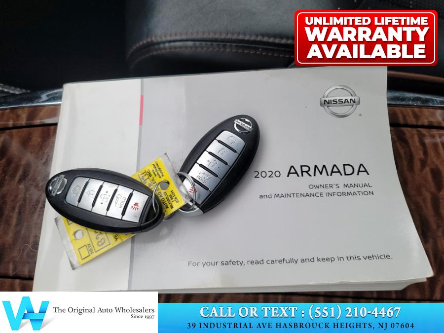 2020 Nissan Armada 4x4 SL, available for sale in Hasbrouck Heights, New Jersey | AW Auto & Truck Wholesalers, Inc. Hasbrouck Heights, New Jersey 2020 Nissan Armada 4x4 SL, available for sale in Hasbrouck Heights, New Jersey | AW Auto & Truck Wholesalers, Inc. Hasbrouck Heights, New Jersey