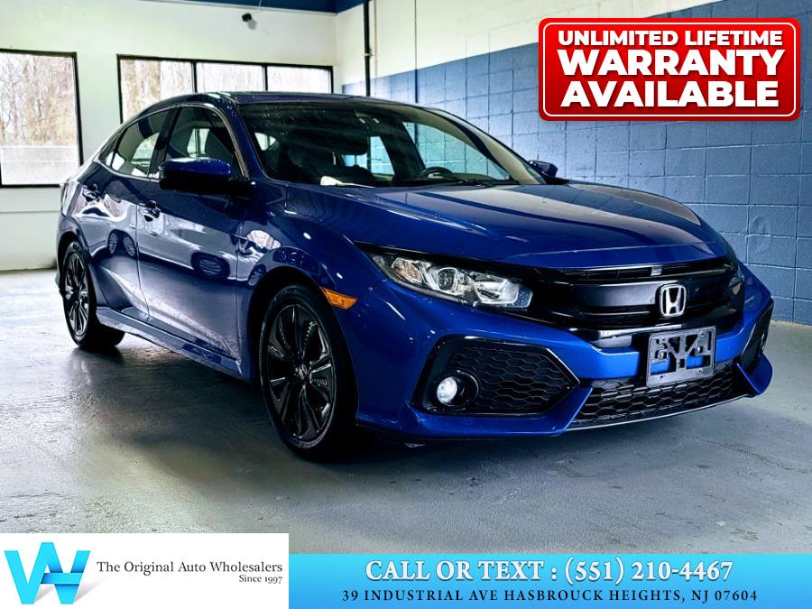 2019 Honda Civic Hatchback EX CVT, available for sale in Hasbrouck Heights, New Jersey | AW Auto & Truck Wholesalers, Inc. Hasbrouck Heights, New Jersey