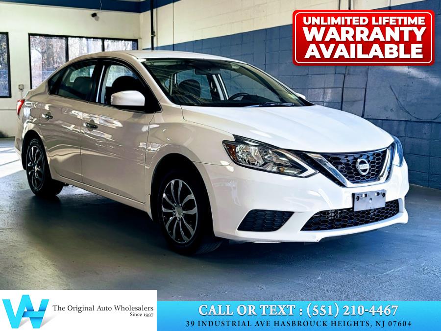 2016 Nissan Sentra 4dr Sdn I4 CVT SV, available for sale in Lodi, New Jersey | AW Auto & Truck Wholesalers, Inc. Lodi, New Jersey