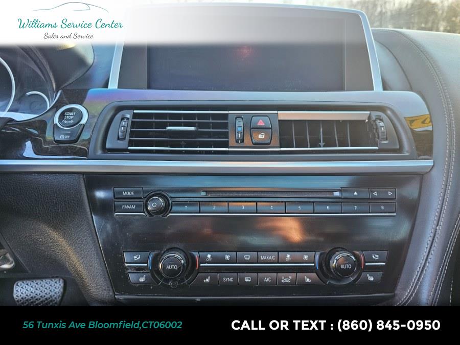 2015 BMW 6 Series 4dr Sdn 640i xDrive AWD Gran Coupe, available for sale in Bloomfield, Connecticut | Williams Service Center. Bloomfield, Connecticut 2015 BMW 6 Series 4dr Sdn 640i xDrive AWD Gran Coupe, available for sale in Bloomfield, Connecticut | Williams Service Center. Bloomfield, Connecticut