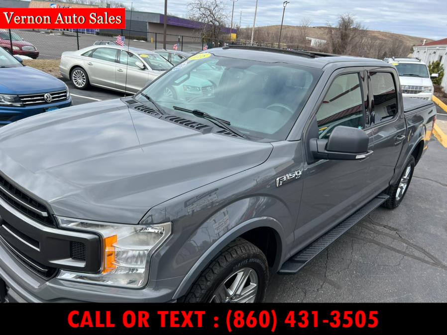 2018 Ford F-150 XLT 4WD SuperCrew 5.5'' Box, available for sale in Manchester, Connecticut | Vernon Auto Sale & Service. Manchester, Connecticut 2018 Ford F-150 XLT 4WD SuperCrew 5.5'' Box, available for sale in Manchester, Connecticut | Vernon Auto Sale & Service. Manchester, Connecticut