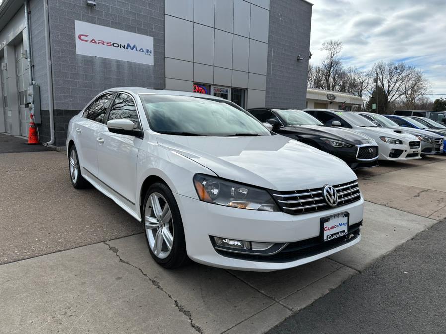 2014 Volkswagen Passat 4dr Sdn 2.0L DSG TDI SE w/Sunroof, available for sale in Manchester, Connecticut | Carsonmain LLC. Manchester, Connecticut