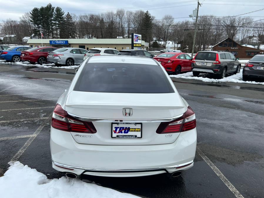 2017 Honda Accord Sedan EX-L V6 Auto w/Navi & Honda Sensing, available for sale in Berlin, Connecticut | Tru Auto Mall. Berlin, Connecticut 2017 Honda Accord Sedan EX-L V6 Auto w/Navi & Honda Sensing, available for sale in Berlin, Connecticut | Tru Auto Mall. Berlin, Connecticut