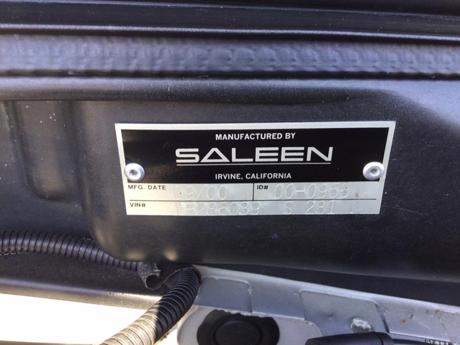 2000 Ford Mustang SALEEN, available for sale in Plantsville, Connecticut | L&S Automotive LLC. Plantsville, Connecticut 2000 Ford Mustang SALEEN, available for sale in Plantsville, Connecticut | L&S Automotive LLC. Plantsville, Connecticut