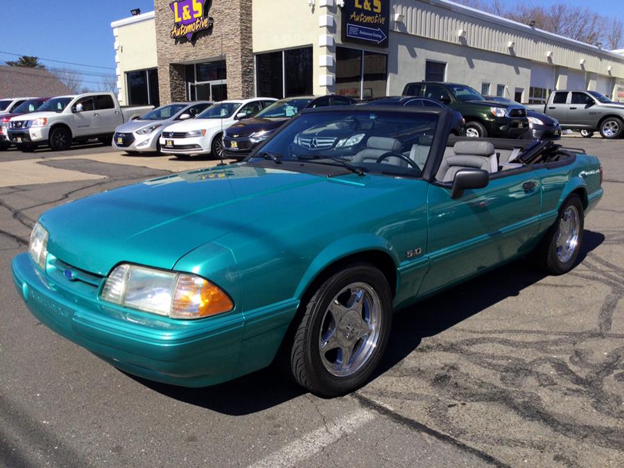 1993 Ford Mustang 2dr Convertible LX 5.0L, available for sale in Plantsville, Connecticut | L&S Automotive LLC. Plantsville, Connecticut