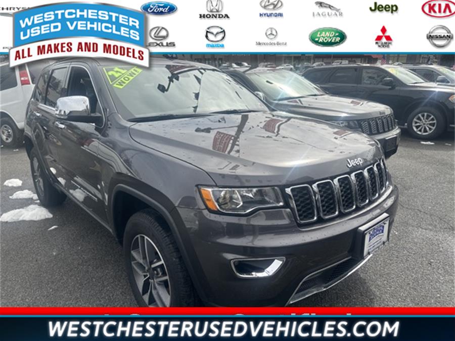 2021 Jeep Grand Cherokee Limited, available for sale in White Plains, New York | Westchester Used Vehicles. White Plains, New York