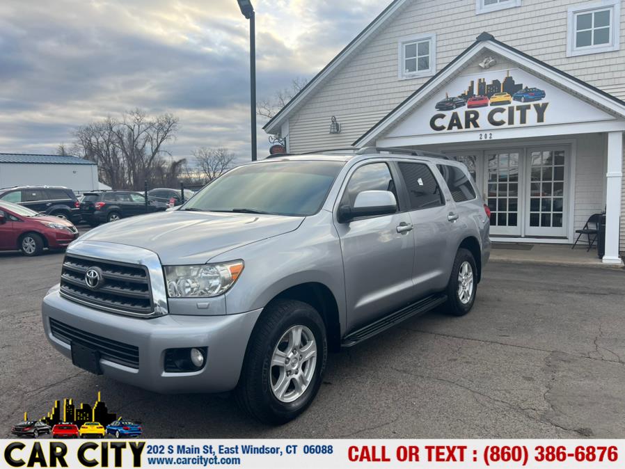 2011 Toyota Sequoia 4WD LV8 6-Spd AT SR5 (Natl), available for sale in East Windsor, Connecticut | Car City LLC. East Windsor, Connecticut