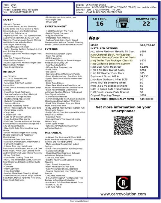 2014 Ford Explorer Sport, available for sale in Maple Shade, New Jersey | Car Revolution. Maple Shade, New Jersey 2014 Ford Explorer Sport, available for sale in Maple Shade, New Jersey | Car Revolution. Maple Shade, New Jersey