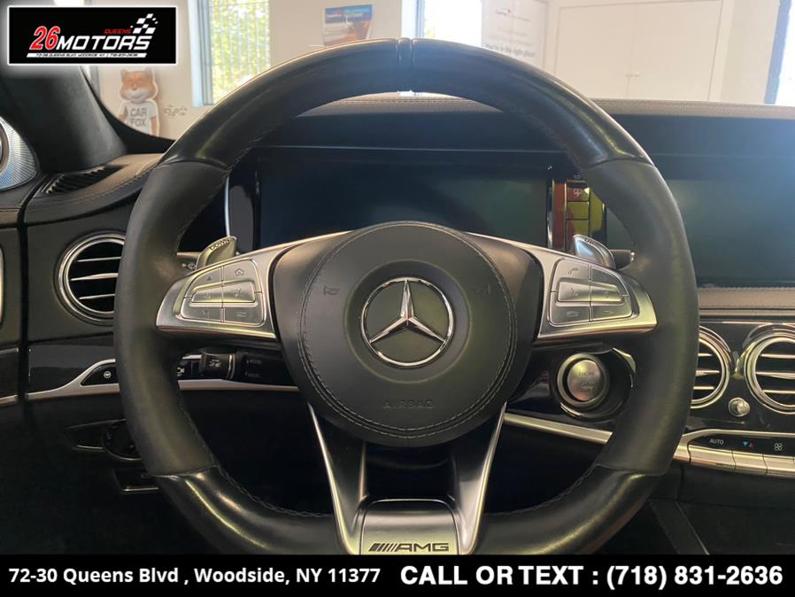 2017 Mercedes-Benz S-Class AMG S 63 4MATIC Sedan, available for sale in Woodside, New York | 26 Motors Queens. Woodside, New York 2017 Mercedes-Benz S-Class AMG S 63 4MATIC Sedan, available for sale in Woodside, New York | 26 Motors Queens. Woodside, New York
