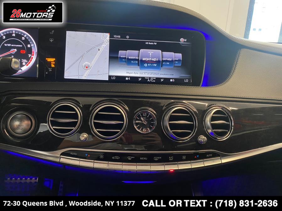 2017 Mercedes-Benz S-Class AMG S 63 4MATIC Sedan, available for sale in Woodside, New York | 26 Motors Queens. Woodside, New York 2017 Mercedes-Benz S-Class AMG S 63 4MATIC Sedan, available for sale in Woodside, New York | 26 Motors Queens. Woodside, New York