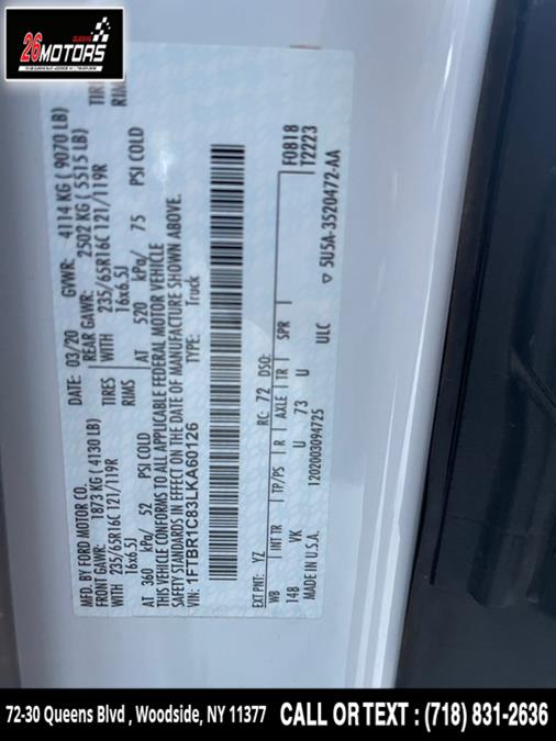 2020 Ford Transit Cargo Van T-250 148" Med Rf 9070 GVWR RWD, available for sale in Woodside, New York | 26 Motors Queens. Woodside, New York 2020 Ford Transit Cargo Van T-250 148" Med Rf 9070 GVWR RWD, available for sale in Woodside, New York | 26 Motors Queens. Woodside, New York
