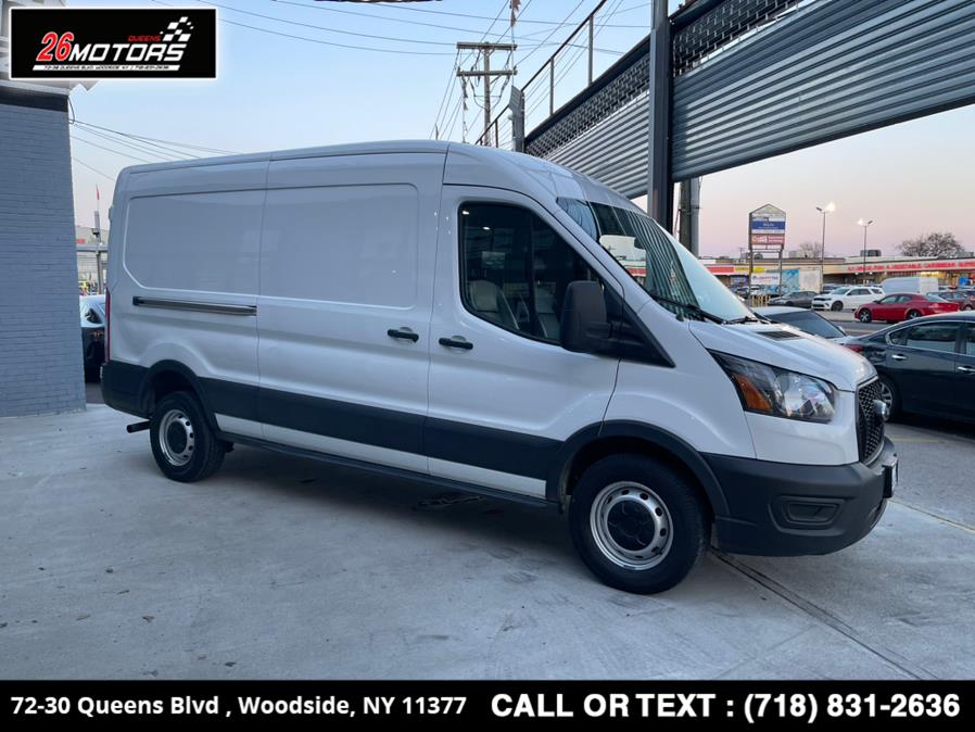 2021 Ford Transit Cargo Van T-250 148" Med Rf 9070 GVWR RWD, available for sale in Woodside, New York | 26 Motors Queens. Woodside, New York 2021 Ford Transit Cargo Van T-250 148" Med Rf 9070 GVWR RWD, available for sale in Woodside, New York | 26 Motors Queens. Woodside, New York