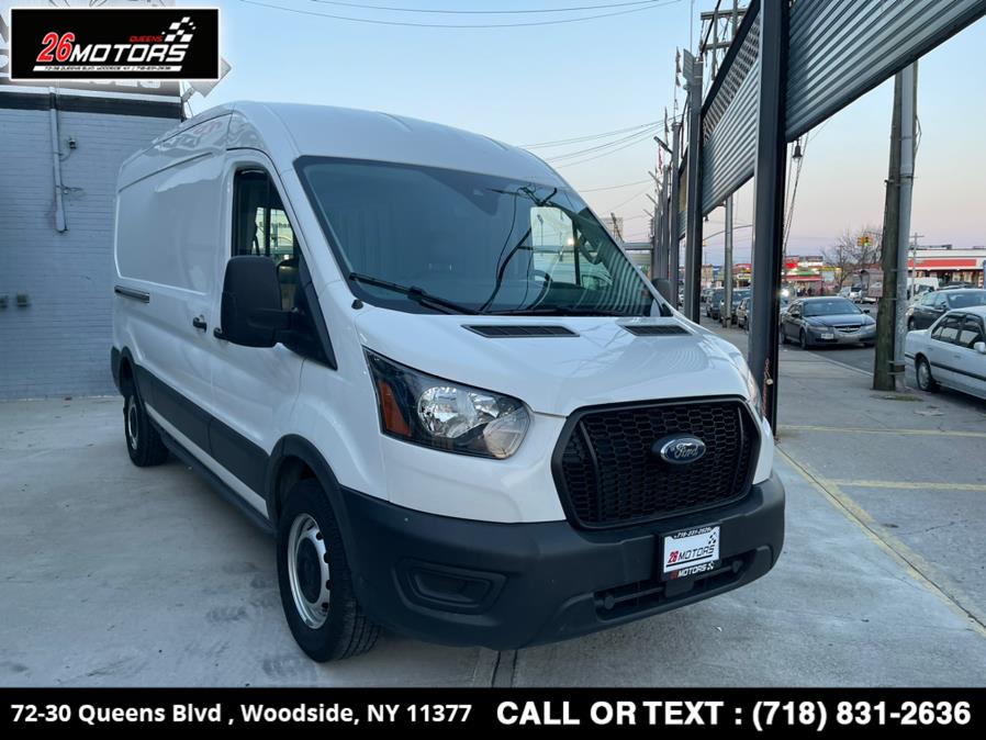 2021 Ford Transit Cargo Van T-250 148" Med Rf 9070 GVWR RWD, available for sale in Woodside, New York | 26 Motors Queens. Woodside, New York 2021 Ford Transit Cargo Van T-250 148" Med Rf 9070 GVWR RWD, available for sale in Woodside, New York | 26 Motors Queens. Woodside, New York