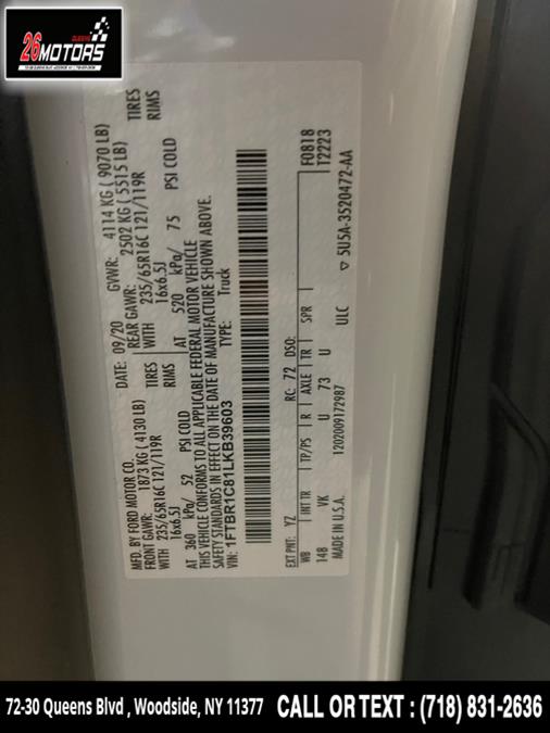 2020 Ford Transit Cargo Van T-250 148" Med Rf 9070 GVWR RWD, available for sale in Woodside, New York | 26 Motors Queens. Woodside, New York 2020 Ford Transit Cargo Van T-250 148" Med Rf 9070 GVWR RWD, available for sale in Woodside, New York | 26 Motors Queens. Woodside, New York