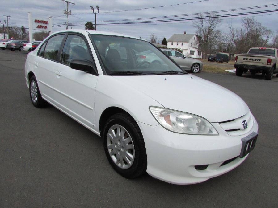 2005 Honda Civic Sdn LX AT, available for sale in East Windsor, Connecticut | United Auto Sales of E Windsor, Inc. East Windsor, Connecticut 2005 Honda Civic Sdn LX AT, available for sale in East Windsor, Connecticut | United Auto Sales of E Windsor, Inc. East Windsor, Connecticut