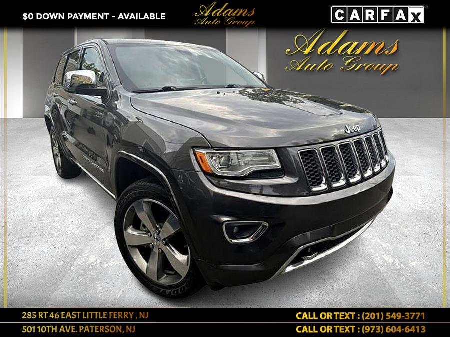 2015 Jeep Grand Cherokee 4WD 4dr Overland, available for sale in Little Ferry , New Jersey | Adams Auto Group . Little Ferry , New Jersey