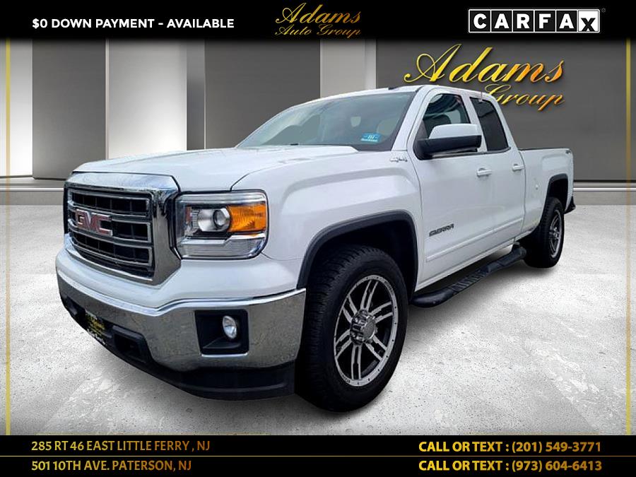 2015 GMC Sierra 1500 4WD Double Cab 143.5" SLE, available for sale in Little Ferry , New Jersey | Adams Auto Group . Little Ferry , New Jersey