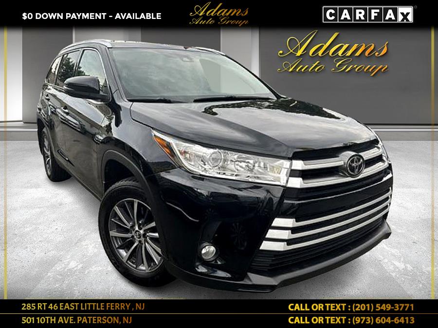 2019 Toyota Highlander XLE SPORT UTILITY 4D, available for sale in Little Ferry , New Jersey | Adams Auto Group . Little Ferry , New Jersey 2019 Toyota Highlander XLE SPORT UTILITY 4D, available for sale in Little Ferry , New Jersey | Adams Auto Group . Little Ferry , New Jersey