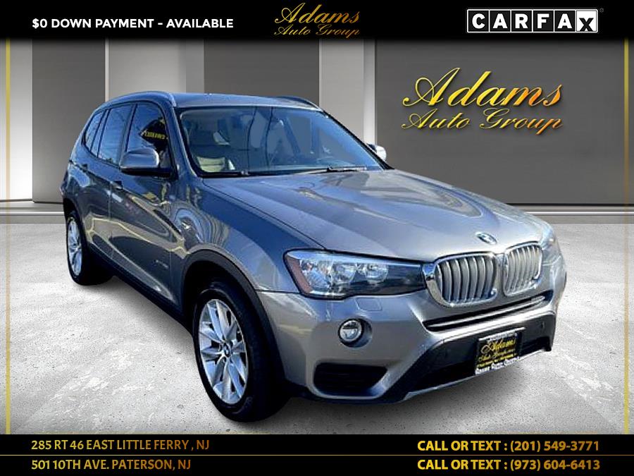 2017 BMW X3 xDrive28i Sports Activity Vehicle, available for sale in Little Ferry , New Jersey | Adams Auto Group . Little Ferry , New Jersey