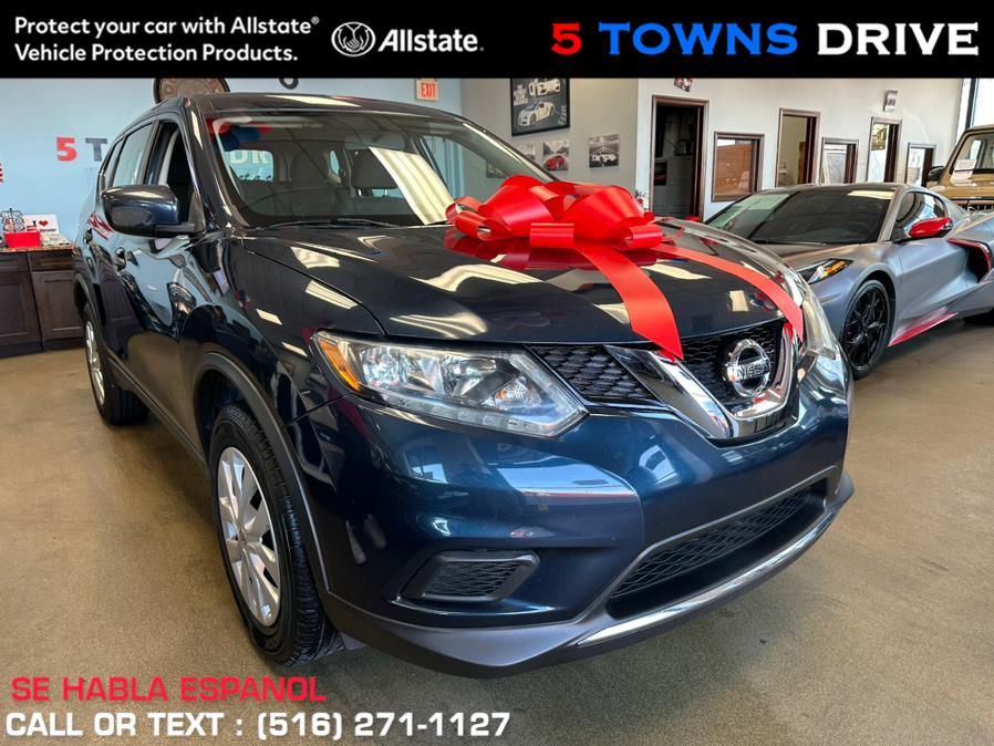 2016 Nissan Rogue AWD 4dr S, available for sale in Inwood, New York | 5 Towns Drive. Inwood, New York