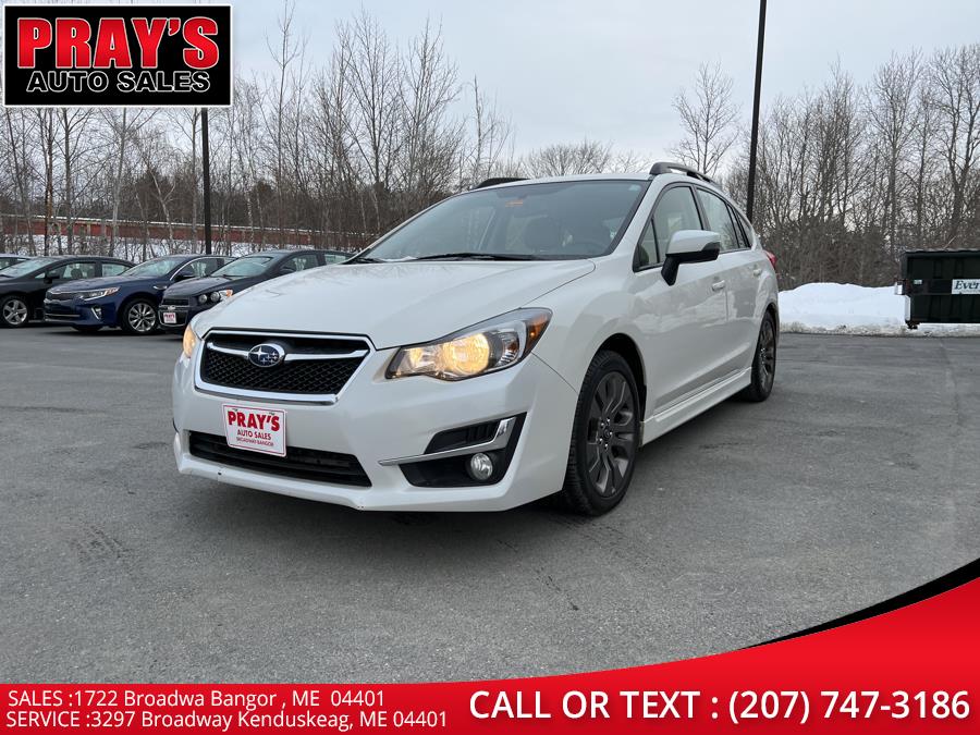 2016 Subaru Impreza Wagon 5dr CVT 2.0i Sport Premium, available for sale in Bangor , Maine | Pray's Auto Sales . Bangor , Maine 2016 Subaru Impreza Wagon 5dr CVT 2.0i Sport Premium, available for sale in Bangor , Maine | Pray's Auto Sales . Bangor , Maine