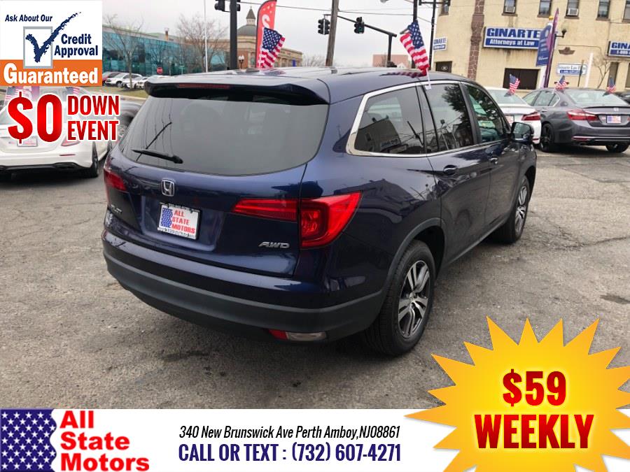 2017 Honda Pilot EX-L AWD, available for sale in Perth Amboy, New Jersey | All State Motor Inc. Perth Amboy, New Jersey 2017 Honda Pilot EX-L AWD, available for sale in Perth Amboy, New Jersey | All State Motor Inc. Perth Amboy, New Jersey