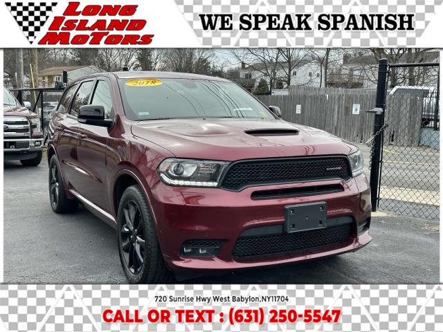 2018 Dodge Durango R/T AWD, available for sale in West Babylon, New York | Long Island Motors. West Babylon, New York 2018 Dodge Durango R/T AWD, available for sale in West Babylon, New York | Long Island Motors. West Babylon, New York