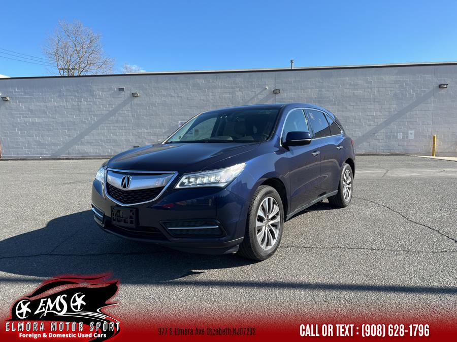 2016 Acura MDX H-AWSD 4dr w/Tech/AcuraWatch Plus, available for sale in Elizabeth, New Jersey | Elmora Motor Sports. Elizabeth, New Jersey