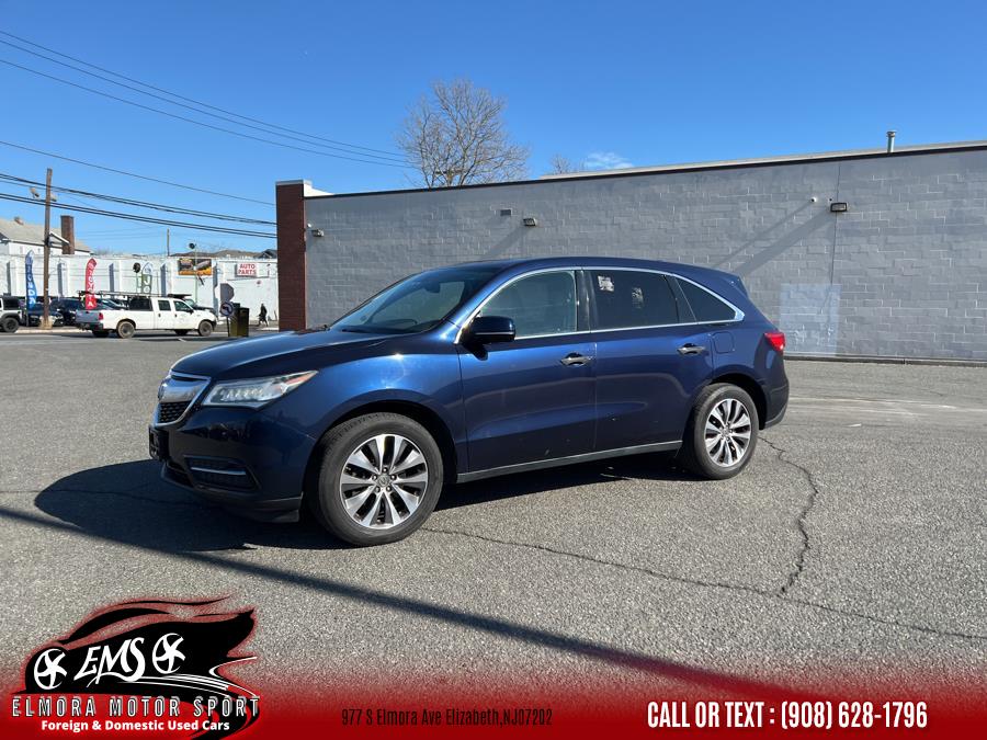 2016 Acura MDX H-AWSD 4dr w/Tech/AcuraWatch Plus, available for sale in Elizabeth, New Jersey | Elmora Motor Sports. Elizabeth, New Jersey 2016 Acura MDX H-AWSD 4dr w/Tech/AcuraWatch Plus, available for sale in Elizabeth, New Jersey | Elmora Motor Sports. Elizabeth, New Jersey