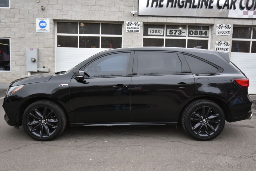 2019 Acura MDX SH-AWD w/Technology/A-Spec Pkg, available for sale in Waterbury, Connecticut | Highline Car Connection. Waterbury, Connecticut 2019 Acura MDX SH-AWD w/Technology/A-Spec Pkg, available for sale in Waterbury, Connecticut | Highline Car Connection. Waterbury, Connecticut