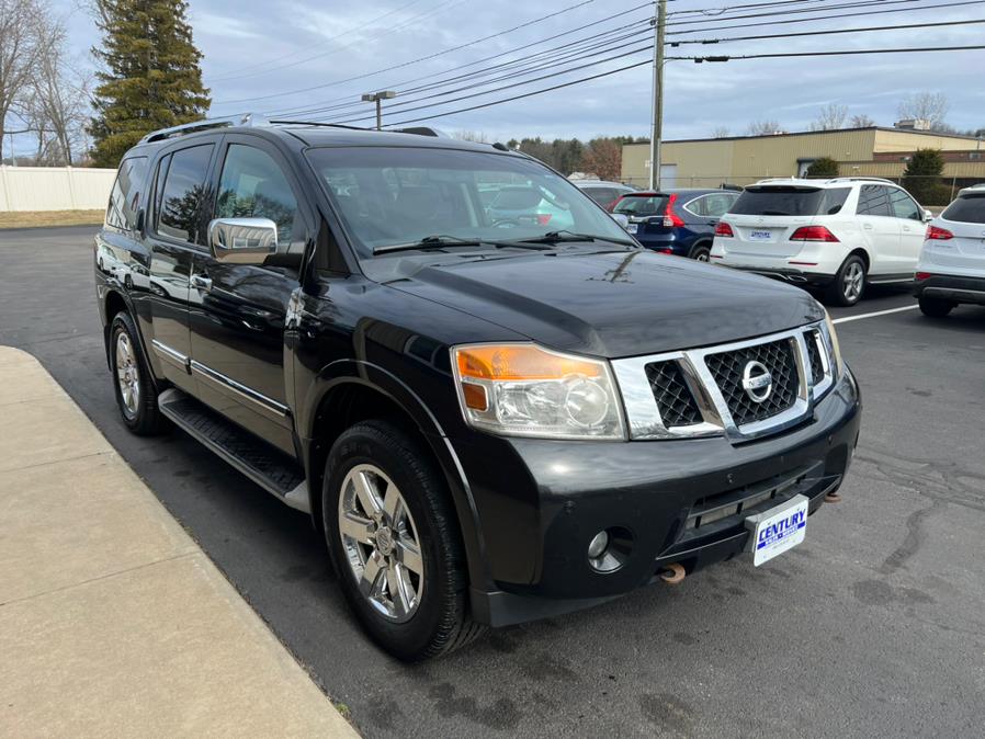 2011 Nissan Armada 4WD 4dr Platinum, available for sale in East Windsor, Connecticut | Century Auto And Truck. East Windsor, Connecticut