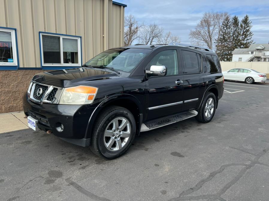 2011 Nissan Armada 4WD 4dr Platinum, available for sale in East Windsor, Connecticut | Century Auto And Truck. East Windsor, Connecticut