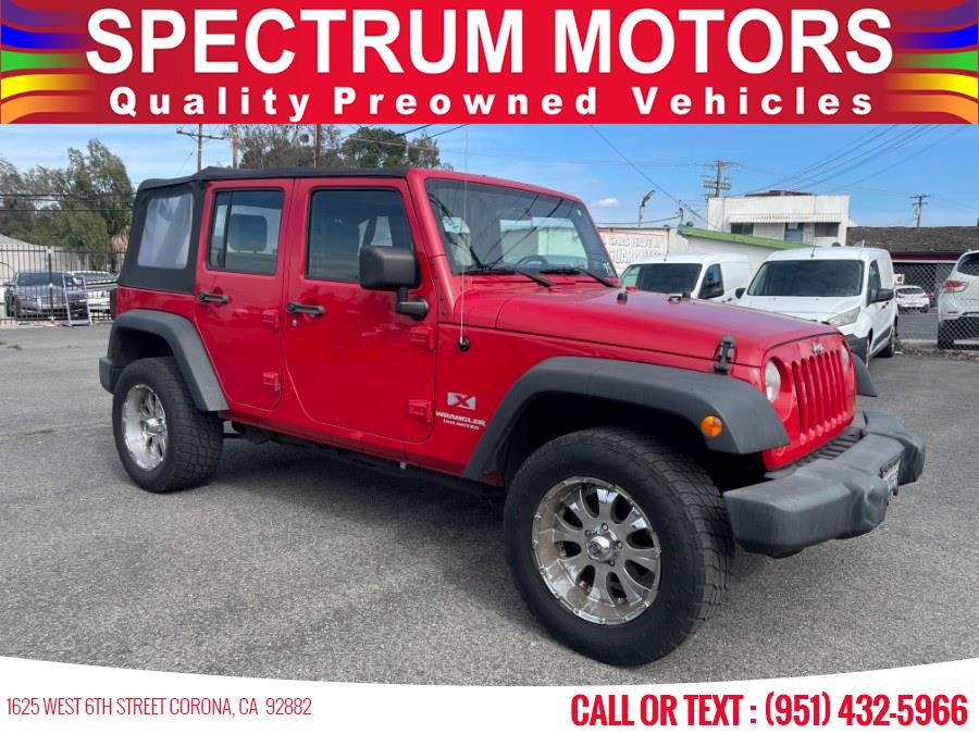 2009 Jeep Wrangler Unlimited 4WD 4dr X, available for sale in Corona, California | Spectrum Motors. Corona, California 2009 Jeep Wrangler Unlimited 4WD 4dr X, available for sale in Corona, California | Spectrum Motors. Corona, California