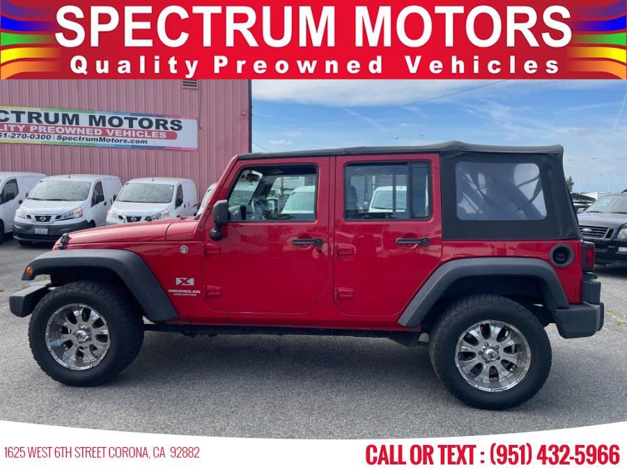 2009 Jeep Wrangler Unlimited 4WD 4dr X, available for sale in Corona, California | Spectrum Motors. Corona, California 2009 Jeep Wrangler Unlimited 4WD 4dr X, available for sale in Corona, California | Spectrum Motors. Corona, California