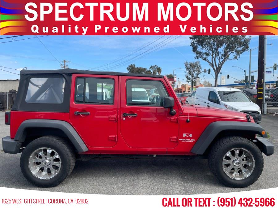 2009 Jeep Wrangler Unlimited 4WD 4dr X, available for sale in Corona, California | Spectrum Motors. Corona, California 2009 Jeep Wrangler Unlimited 4WD 4dr X, available for sale in Corona, California | Spectrum Motors. Corona, California