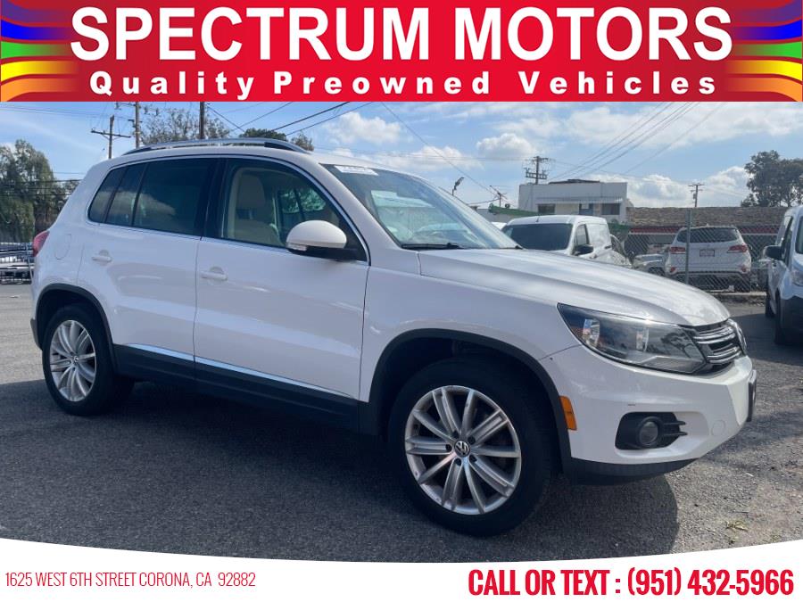 2012 Volkswagen Tiguan 4WD 4dr Auto SE w/Sunroof & Nav, available for sale in Corona, California | Spectrum Motors. Corona, California