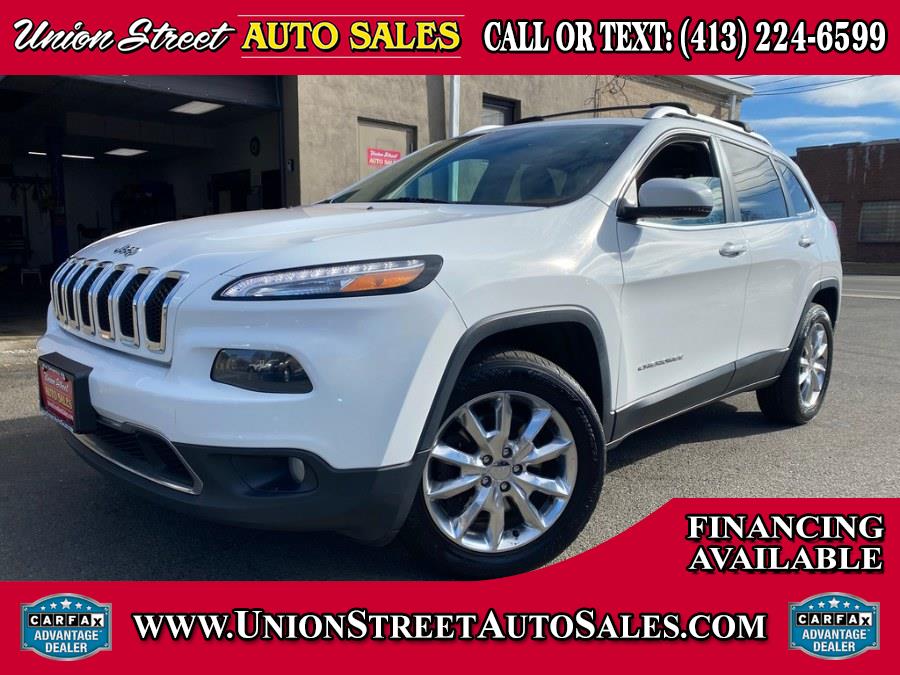 Used Jeep Cherokee 4WD 4dr Limited 2014 | Union Street Auto Sales. West Springfield, Massachusetts