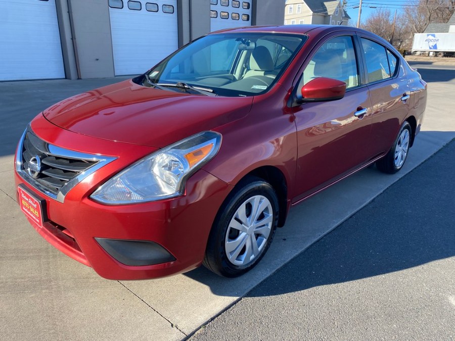 2016 Nissan Versa 4dr Sdn CVT 1.6 SV, available for sale in West Springfield, Massachusetts | Union Street Auto Sales. West Springfield, Massachusetts 2016 Nissan Versa 4dr Sdn CVT 1.6 SV, available for sale in West Springfield, Massachusetts | Union Street Auto Sales. West Springfield, Massachusetts