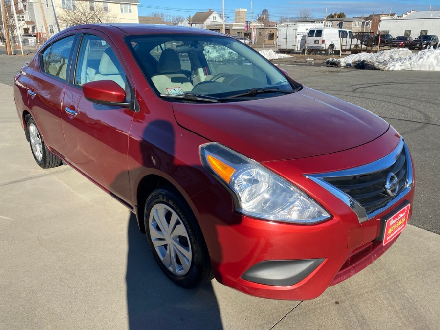 2016 Nissan Versa 4dr Sdn CVT 1.6 SV, available for sale in West Springfield, Massachusetts | Union Street Auto Sales. West Springfield, Massachusetts 2016 Nissan Versa 4dr Sdn CVT 1.6 SV, available for sale in West Springfield, Massachusetts | Union Street Auto Sales. West Springfield, Massachusetts