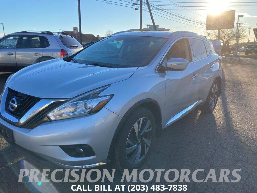 2015 Nissan Murano AWD 4dr S, available for sale in Branford, Connecticut | Precision Motor Cars LLC. Branford, Connecticut