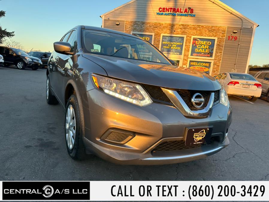 2016 Nissan Rogue AWD 4dr SL, available for sale in East Windsor, Connecticut | Central A/S LLC. East Windsor, Connecticut
