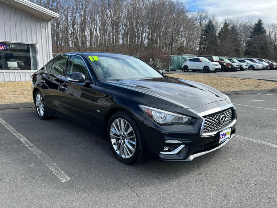 2018 INFINITI Q50 3.0t LUXE AWD, available for sale in Berlin, Connecticut | Tru Auto Mall. Berlin, Connecticut 2018 INFINITI Q50 3.0t LUXE AWD, available for sale in Berlin, Connecticut | Tru Auto Mall. Berlin, Connecticut