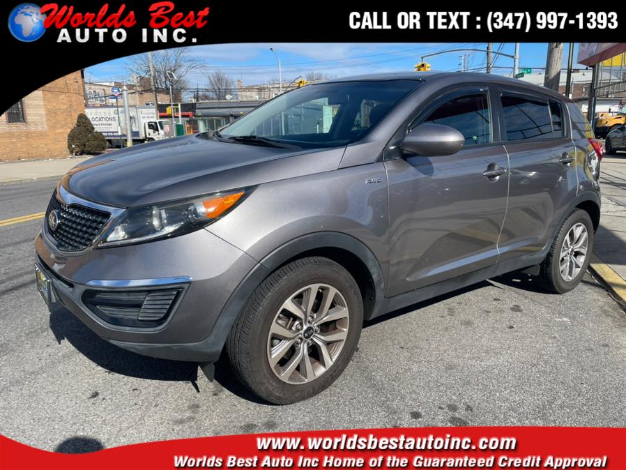 2015 Kia Sportage AWD 4dr LX, available for sale in Brooklyn, New York | Worlds Best Auto Inc. Brooklyn, New York 2015 Kia Sportage AWD 4dr LX, available for sale in Brooklyn, New York | Worlds Best Auto Inc. Brooklyn, New York