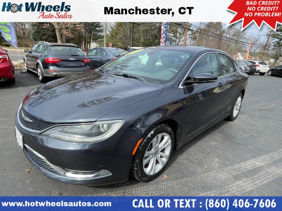 2016 Chrysler 200 4dr Sdn Limited FWD, available for sale in Manchester, Connecticut | Hot Wheels Auto Sales LLC. Manchester, Connecticut 2016 Chrysler 200 4dr Sdn Limited FWD, available for sale in Manchester, Connecticut | Hot Wheels Auto Sales LLC. Manchester, Connecticut