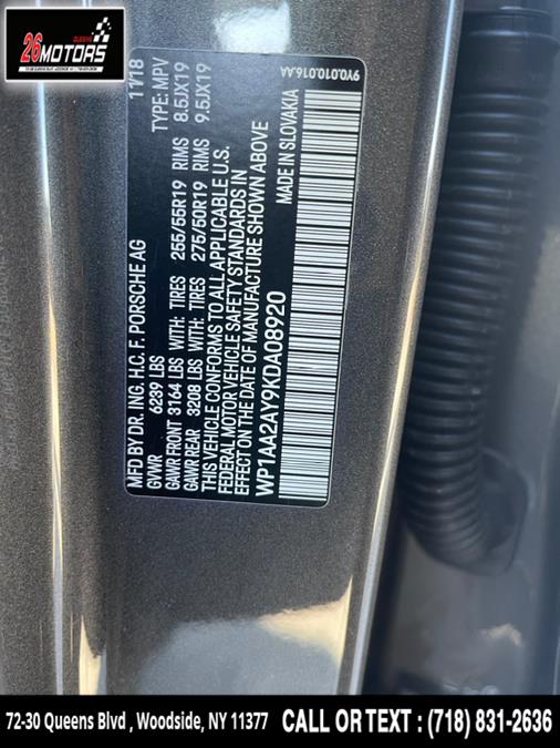 2019 Porsche Cayenne AWD, available for sale in Woodside, New York | 26 Motors Queens. Woodside, New York 2019 Porsche Cayenne AWD, available for sale in Woodside, New York | 26 Motors Queens. Woodside, New York